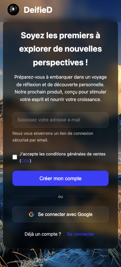 Étape 1