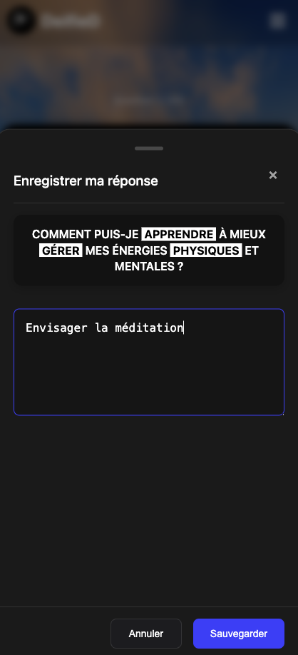 Étape 4